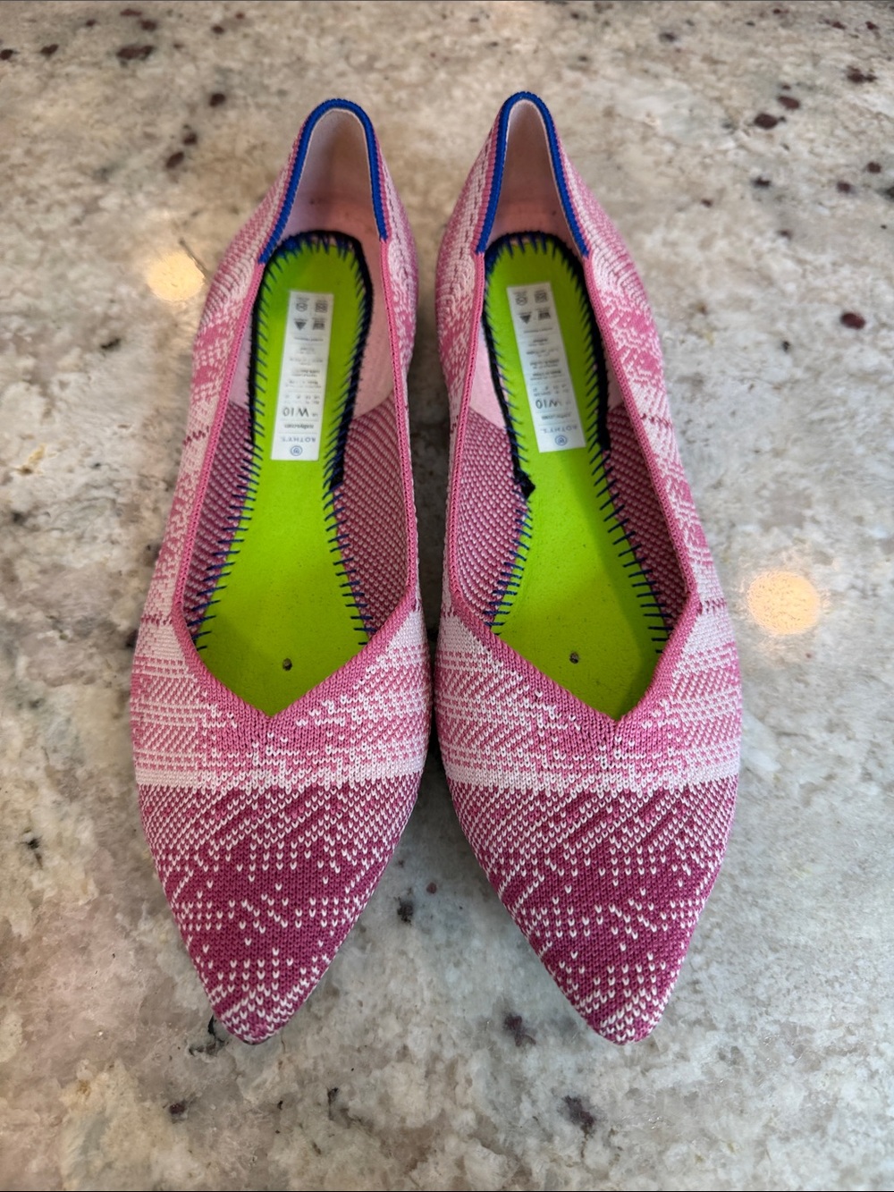 Rothy's Rare Limited Edition
Pink Plaid Breast Cancer
Awareness Points